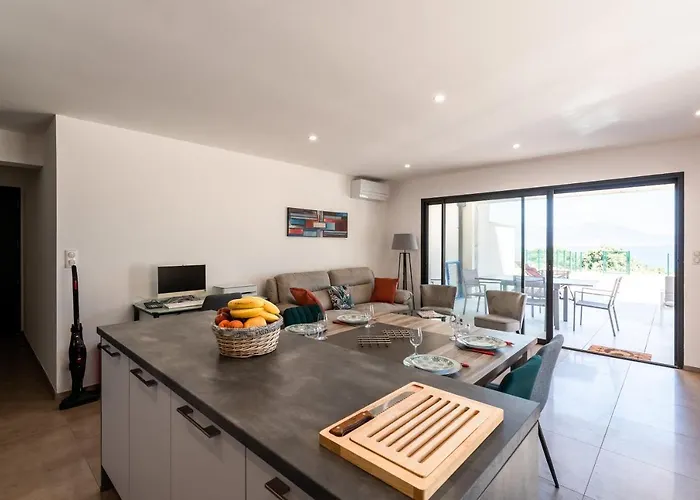 L'aurore De Cruciata - Appt Vue Baie D'ajaccio דירה Pietrosella