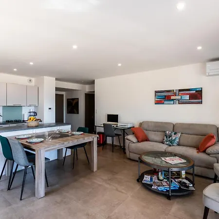 L'aurore De Cruciata - Appt Vue Baie D'ajaccio Apartmán