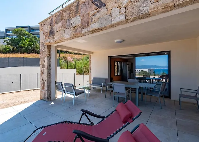 아파트 L'aurore De Cruciata - Appt Vue Baie D'ajaccio