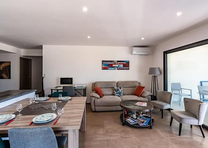 Apartamento L'aurore De Cruciata - Appt Vue Baie D'ajaccio Pietrosella