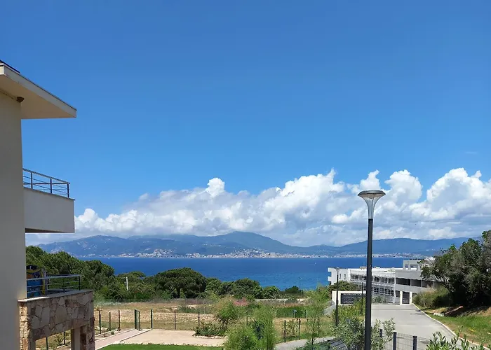 아파트 L'aurore De Cruciata - Appt Vue Baie D'ajaccio Pietrosella